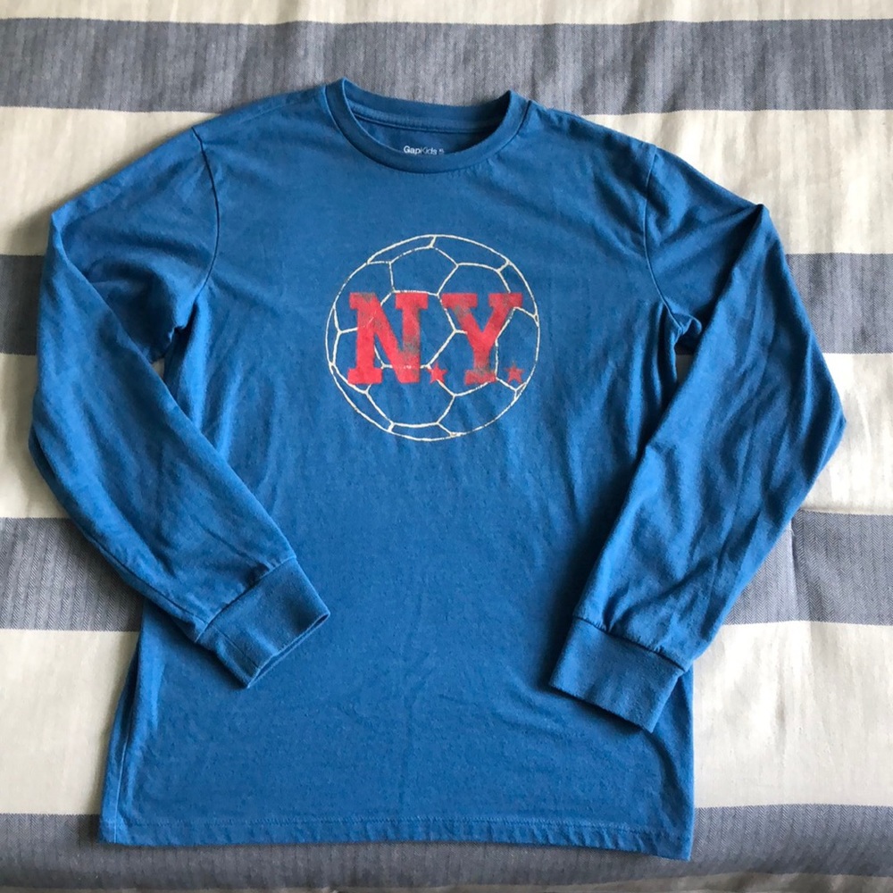 Gap NY Soccer Long Sleeve T-shirt